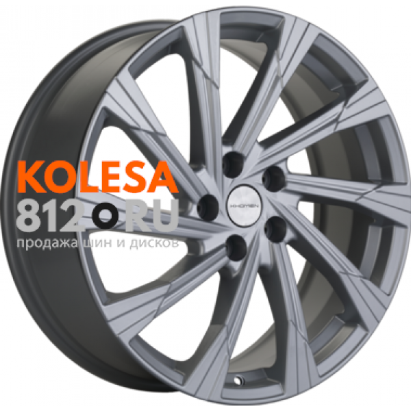 Khomen Wheels KHW1901 7.5 R19 PCD:5/114.3 ET:40 DIA:60.1 Brilliant silver