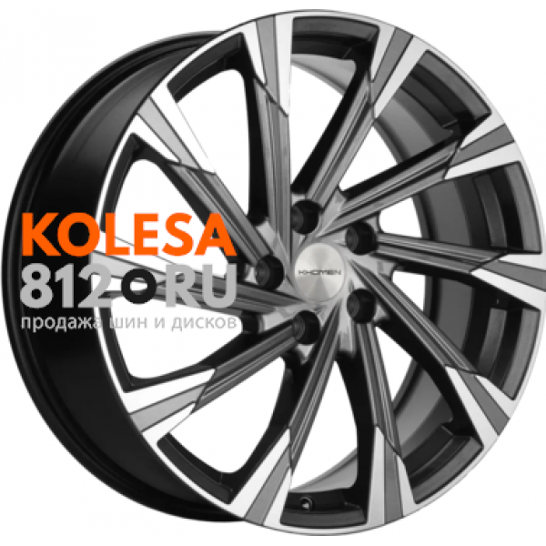 Khomen Wheels KHW1901 7.5 R19 PCD:5/114.3 ET:48 DIA:67.1 Gray-FP