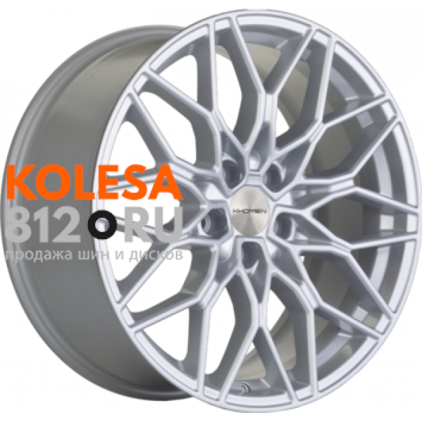Khomen Wheels KHW1902 8.5 R19 PCD:5/112 ET:30 DIA:66.6 Brilliant silver