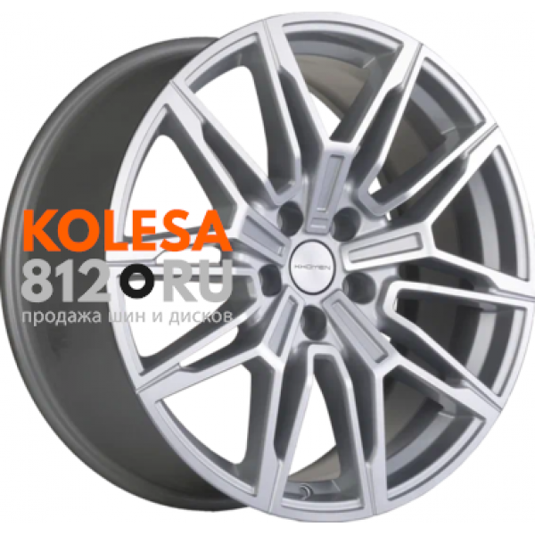 Khomen Wheels KHW1904 9.5 R19 PCD:5/112 ET:40 DIA:66.6 Brilliant Silver-FP