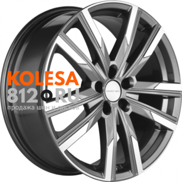Khomen Wheels KHW1905 7.5 R19 PCD:5/108 ET:36 DIA:65.1 Gray-FP