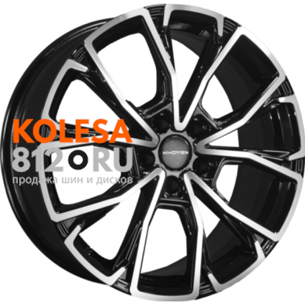 Khomen Wheels KHW1907 7.5 R19 PCD:5/114.3 ET:45 DIA:66.1 Black-FP