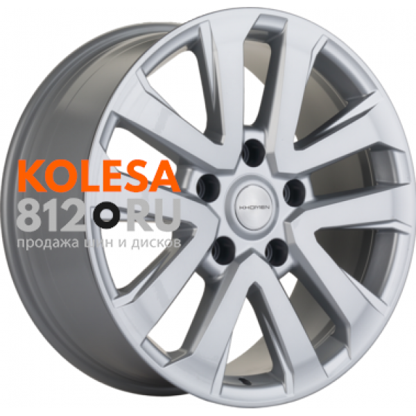 Khomen Wheels KHW2003 8.5 R20 PCD:5/150 ET:45 DIA:110.1 Brilliant silver