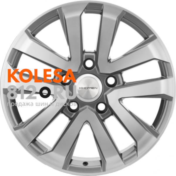 Khomen Wheels KHW2003 8.5 R20 PCD:5/150 ET:58 DIA:110.1 Gray-FP