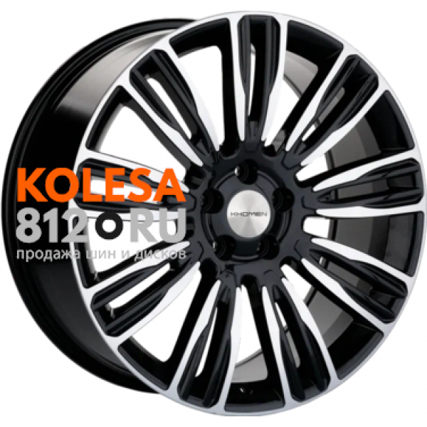 Khomen Wheels KHW2004 8.5 R20 PCD:5/130 ET:45 DIA:71.6 Black-FP