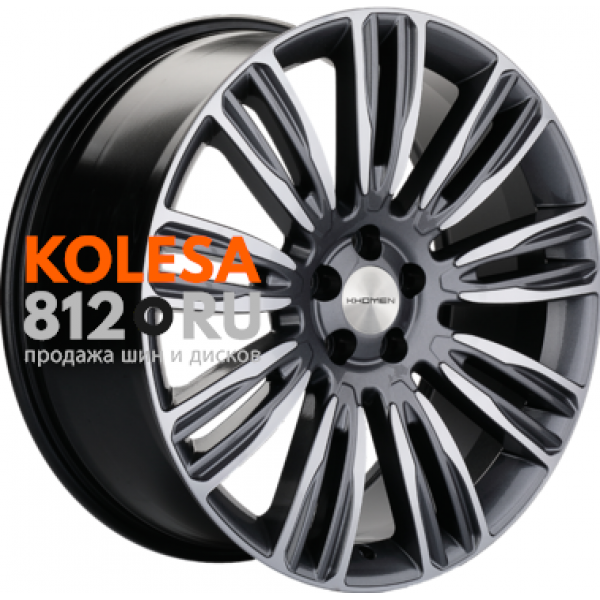 Khomen Wheels KHW2004 8.5 R20 PCD:5/120 ET:45 DIA:72.6 Gray-FP