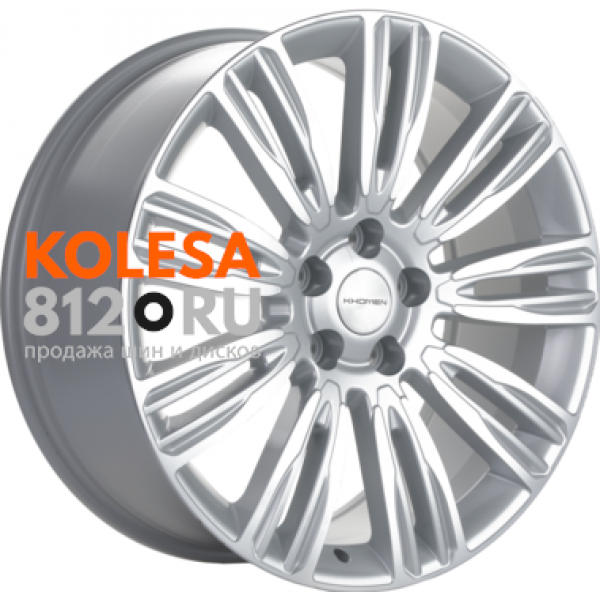 Khomen Wheels KHW2004 8.5 R20 PCD:5/120 ET:45 DIA:72.6 Silver-FP