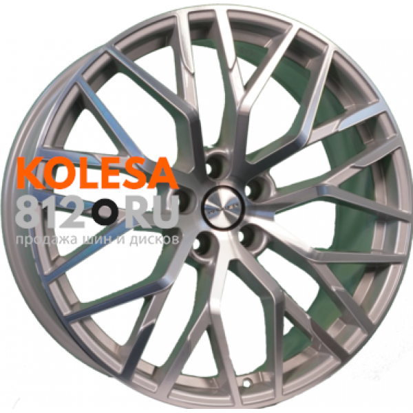 Khomen Wheels KHW2005 8.5 R20 PCD:5/112 ET:30 DIA:66.5 Brilliant Silver-FP