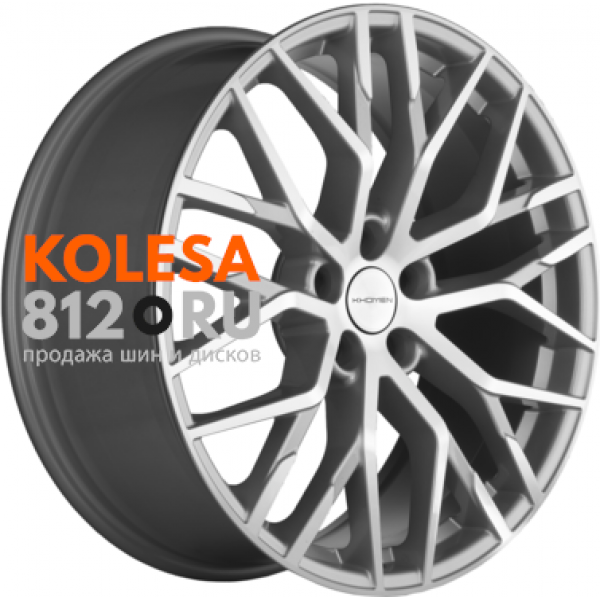 Khomen Wheels KHW2005 8.5 R20 PCD:5/112 ET:48 DIA:66.6 Brilliant Silver-FP