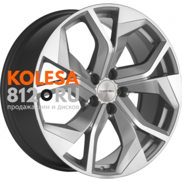Khomen Wheels KHW2006 8.5 R20 PCD:5/114.3 ET:35 DIA:67.1 Silver-FP