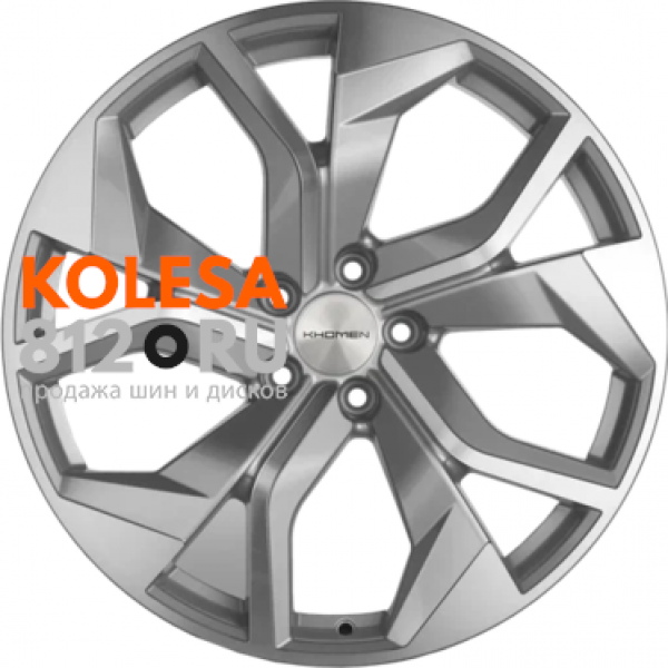 Khomen Wheels KHW2006 8.5 R20 PCD:5/112 ET:33 DIA:66.6 Brilliant silver