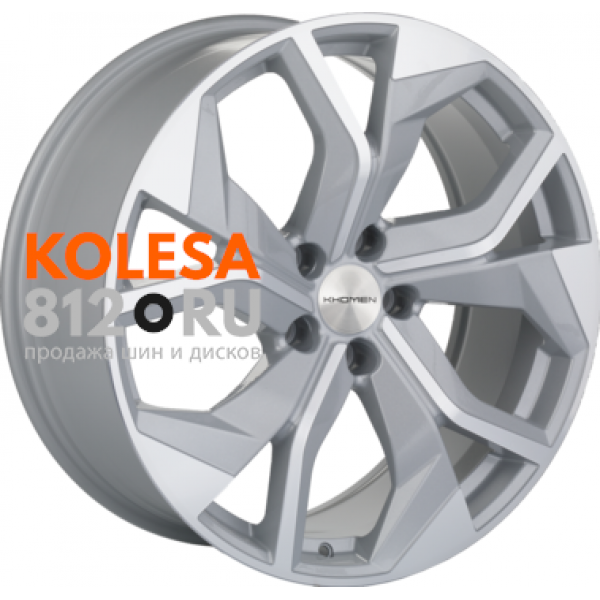 Khomen Wheels KHW2006 8.5 R20 PCD:5/112 ET:20 DIA:66.5 Brilliant Silver-FP