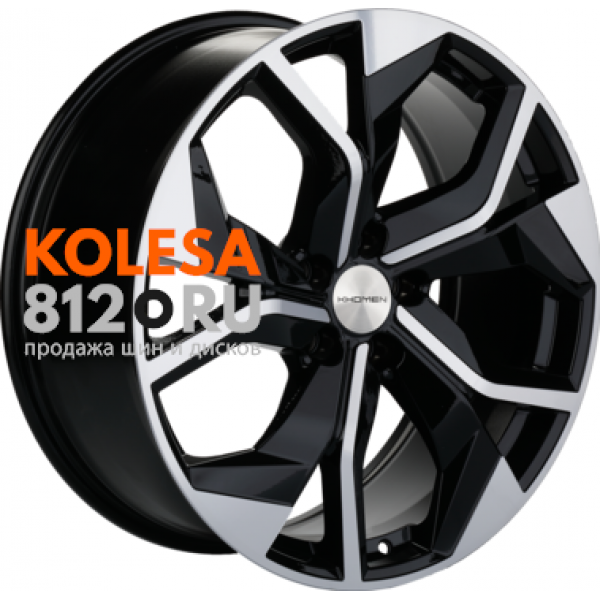Khomen Wheels KHW2006 8.5 R20 PCD:5/114.3 ET:30 DIA:60.1 Black-FP