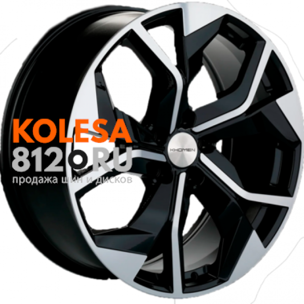 Khomen Wheels KHW2006 8.5 R20 PCD:5/114.3 ET:35 DIA:60.1 Black-FP