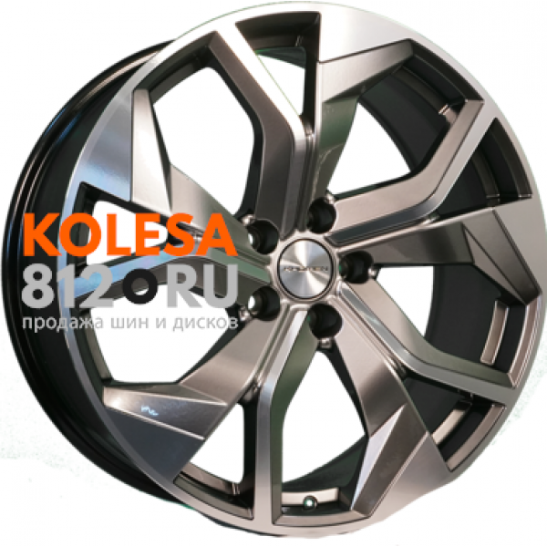 Khomen Wheels KHW2006 8.5 R20 PCD:5/112 ET:33 DIA:66.6 Dark Chrome