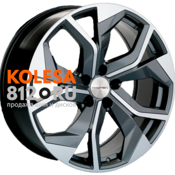 Khomen Wheels KHW2006 8.5 R20 PCD:5/112 ET:33 DIA:66.6 Gray-FP