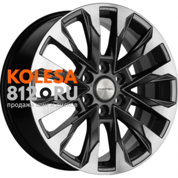 Khomen Wheels KHW2010 8 R20 PCD:6/114.3 ET:40 DIA:67.1 Gray-FP
