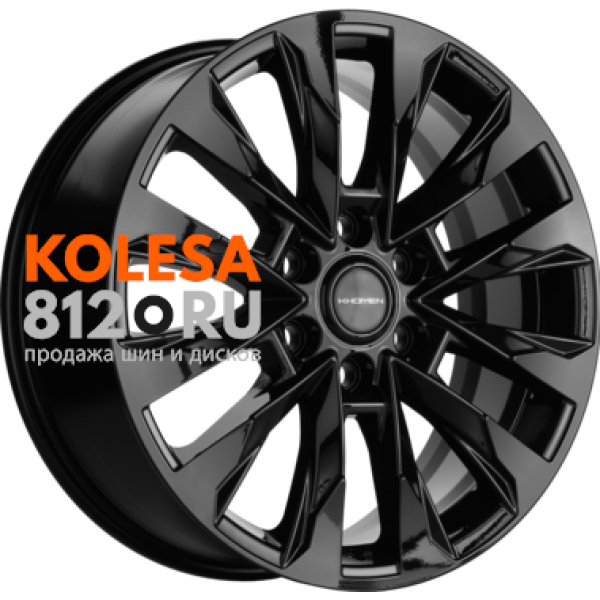 Khomen Wheels KHW2010 8 R20 PCD:6/114.3 ET:40 DIA:67.1 black