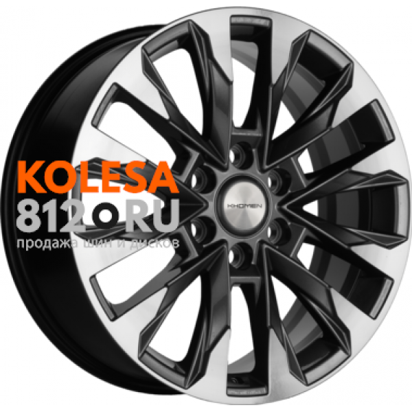 Khomen Wheels KHW2010 8 R20 PCD:6/139.7 ET:25 DIA:106.1 Gray-FP