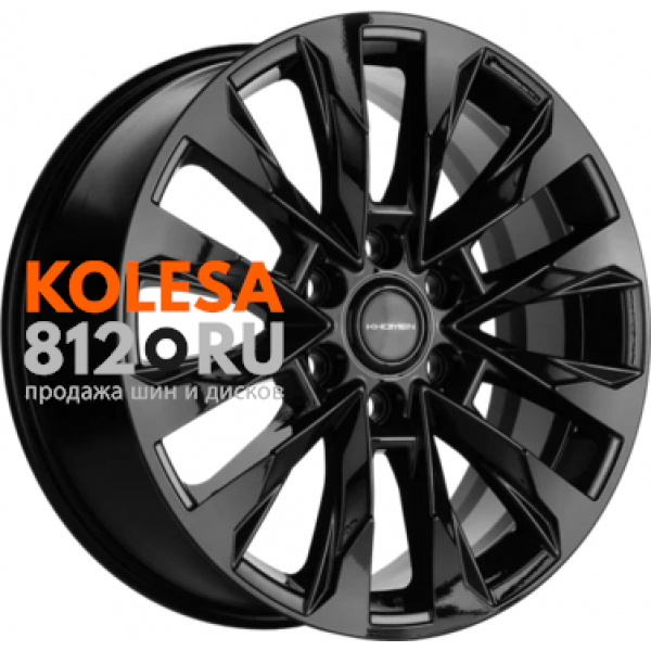 Khomen Wheels KHW2010 8 R20 PCD:6/139.7 ET:30 DIA:106.1 black