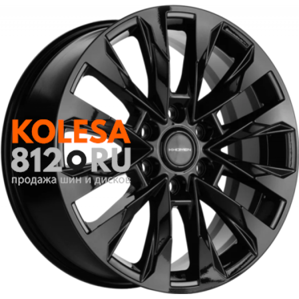 Khomen Wheels KHW2010 8 R20 PCD:6/139.7 ET:36 DIA:100.1 black