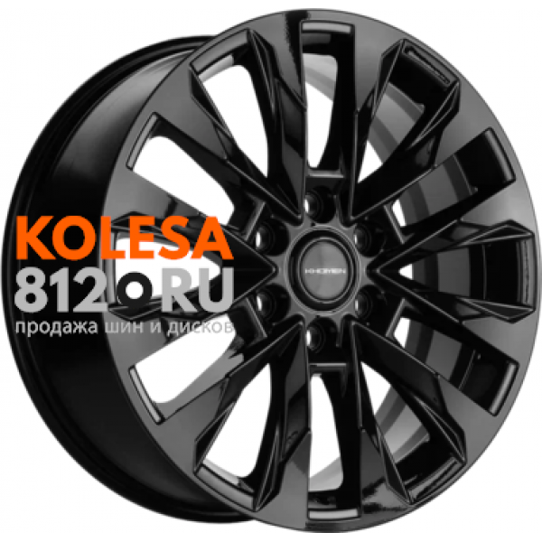 Khomen Wheels KHW2010 8 R20 PCD:6/139.7 ET:38 DIA:67.1 black