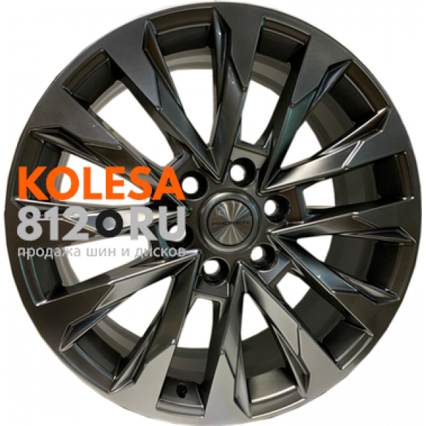 Khomen Wheels KHW2010 8 R20 PCD:6/139.7 ET:60 DIA:95.1 Dark Chrome