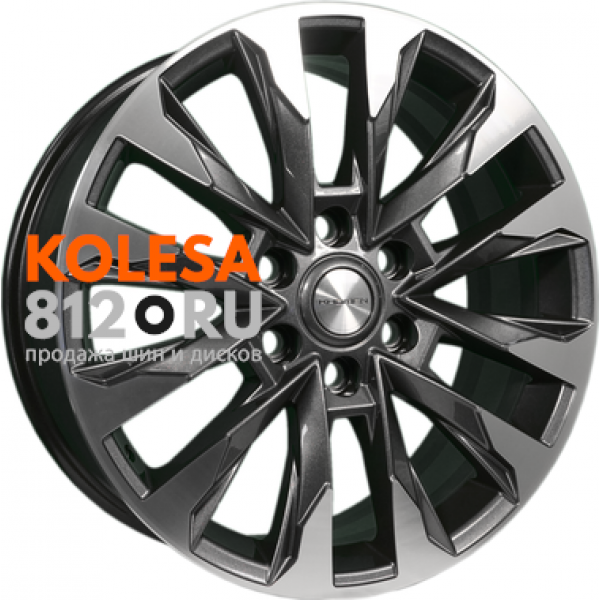 Khomen Wheels KHW2010 8 R20 PCD:6/139.7 ET:60 DIA:95.1 Gray-FP