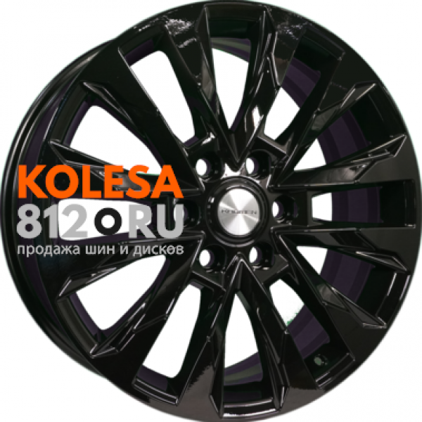 Khomen Wheels KHW2010 8 R20 PCD:6/139.7 ET:60 DIA:95.1 black