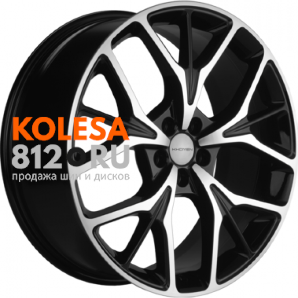 Khomen Wheels KHW2012 8 R20 PCD:5/108 ET:36 DIA:65.1 Black-FP