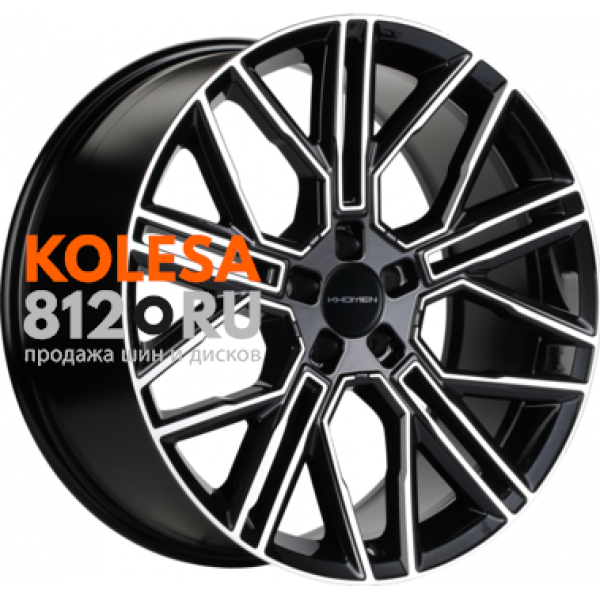 Khomen Wheels KHW2101 9.5 R21 PCD:5/112 ET:36 DIA:66.6 Black-FP