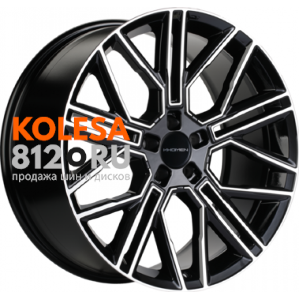 Khomen Wheels KHW2101 9.5 R21 PCD:5/114.3 ET:30 DIA:66.1 Black-FP