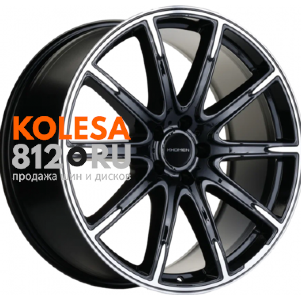 Khomen Wheels KHW2102 10.5 R21 PCD:5/112 ET:30 DIA:66.6 Black-FP
