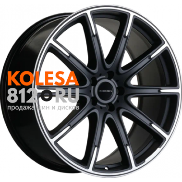 Khomen Wheels KHW2102 10.5 R21 PCD:5/112 ET:45 DIA:66.6 Black-FP matt