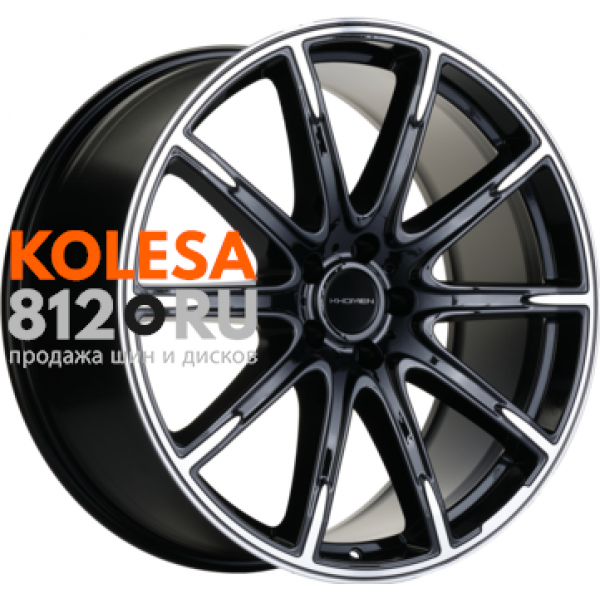Khomen Wheels KHW2102 10.5 R21 PCD:5/112 ET:45 DIA:66.6 Black-FP