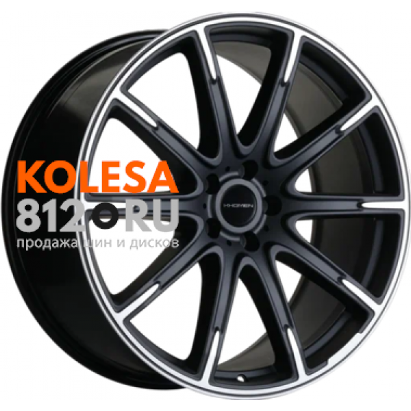 Khomen Wheels KHW2102 9.5 R21 PCD:5/112 ET:45 DIA:66.6 Black-FP matt