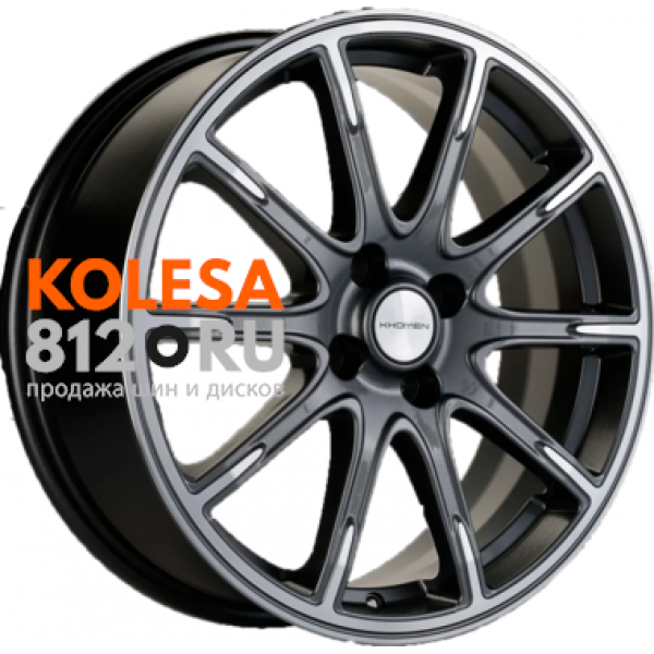 Khomen Wheels KHW2102 9.5 R21 PCD:5/112 ET:30 DIA:66.6 Gray-FP