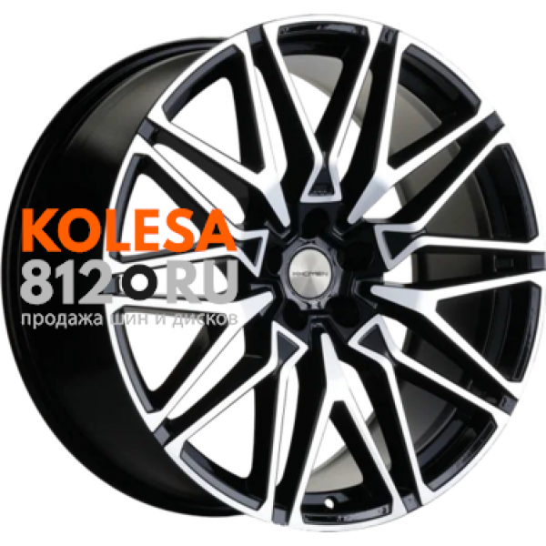 Khomen Wheels KHW2103 (X5/X6/X7 тюн.) 10.5 R21 PCD:5/112 ET:43 DIA:66.6 Black-FP