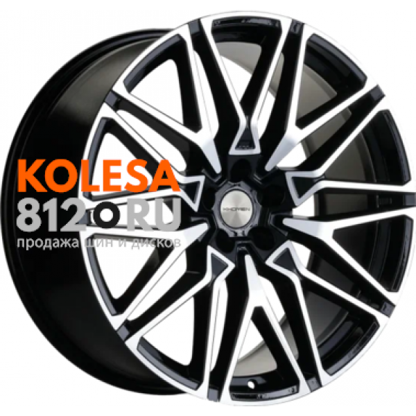 Khomen Wheels KHW2103 9.5 R21 PCD:5/112 ET:37 DIA:66.6 Black-FP