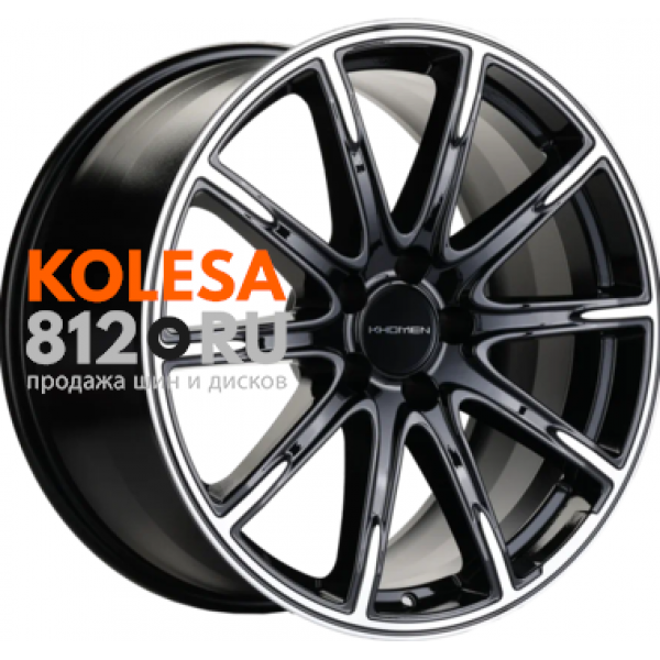 Khomen Wheels KHW1903 8.5 R19 PCD:5/112 ET:25 DIA:66.6 Black-FP