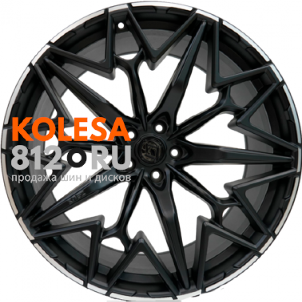 Khomen Wheels ZEUS 2202 10 R22 PCD:5/112 ET:30 DIA:66.6 Black matt MR