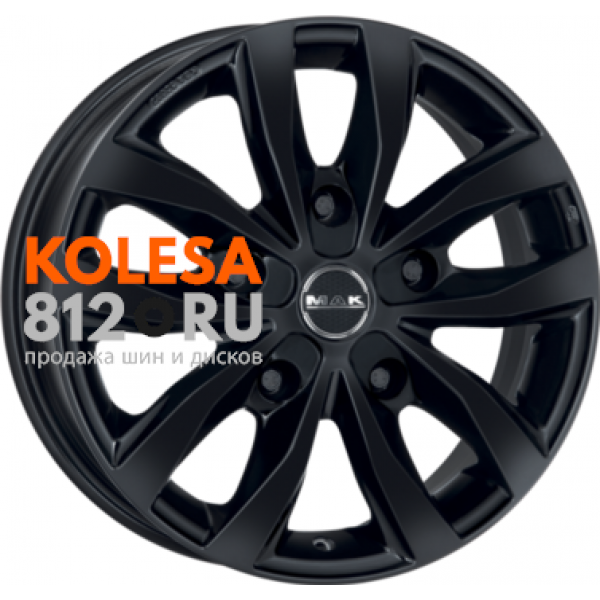 Mak Load 5 6.5 R16 PCD:5/120 ET:50 DIA:65.1 gloss black