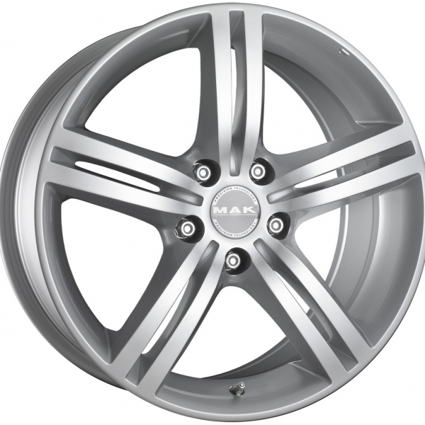 Mak Veloce Italia 7.5 R17 PCD:5/108 ET:45 DIA:72 silver