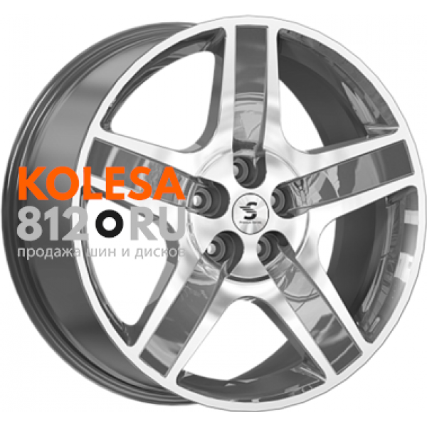 Premium Series КР006 8.5 R20 PCD:6/139.7 ET:33 DIA:100.1 Diamond Black Gris