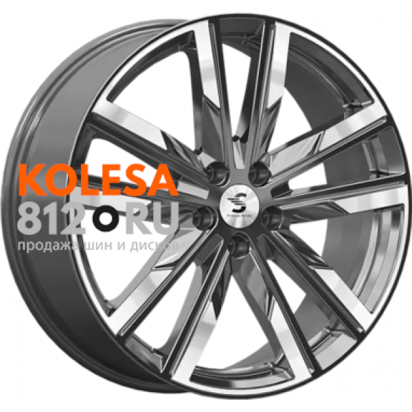 Premium Series КР014 8 R20 PCD:5/114.3 ET:45 DIA:67.1 Diamond Gloss Graphite