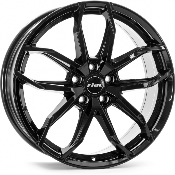 Rial Lucca 7.5 R17 PCD:5/108 ET:52.5 DIA:63.4 Diamond Black