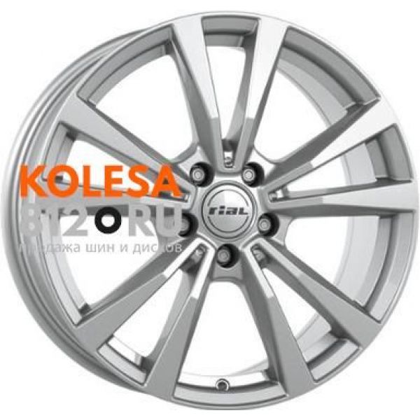 Rial M12X 9 R20 PCD:5/112 ET:48 DIA:66.5 Polar silver