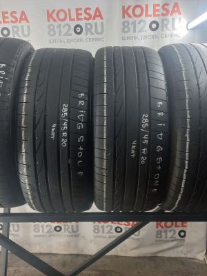 Летние  шины б\у R20 285/45 112Y  Bridgestone Dueler HP Sport