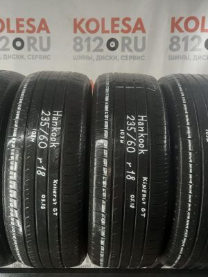 Летние  шины б\у R18 235/60 103H  Hankook