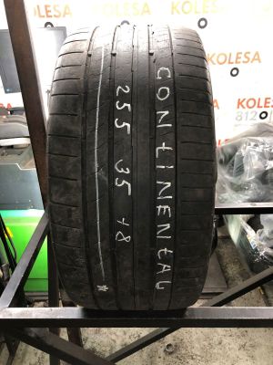 Летние  шины б\у R18 255/35 99V  Continental ComfortContact 1